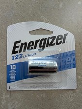 ENERGIZER LITHIUM 123 BATTERY 3VDC 1500mAH EL123APBP  LOT OF 33 