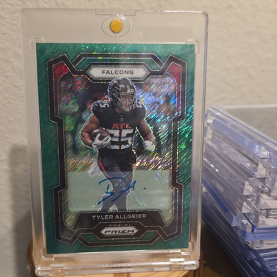 #ad #ad Panini 2023 Prizm Tyler Allgeier Atlanta Falcons Auto Football Card #14 $75.00