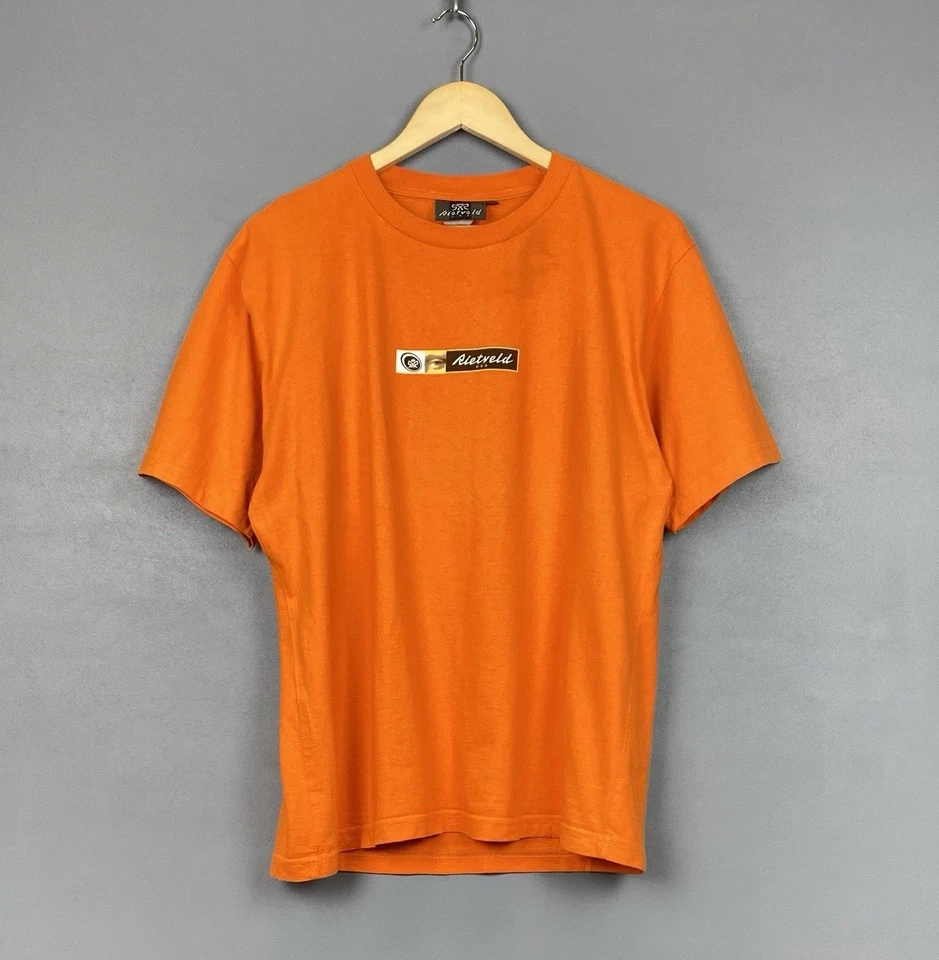 Camiseta de surf vintage Rietveld EE. UU. para hombre talla L Top manga corta humor Mona Lisa Foto 3 de 4