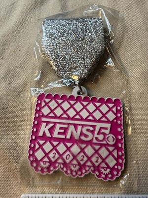 2022 KENS 5 Paper Pical Pink Fiesta Medal