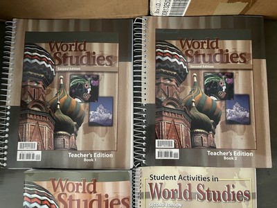 BJU Press World Studies Student and Teacher's Textbook Paperback 2nd Edition