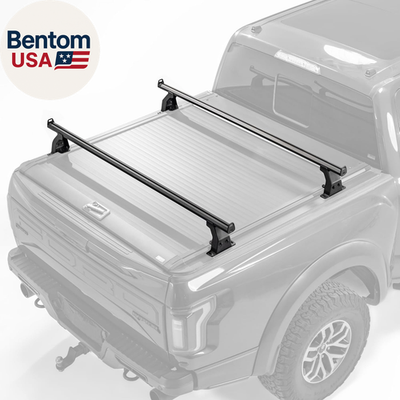 #ad 71.3’’ Adjustable Truck Bed Rack Cross Bars 2 Pack for Full Size Trucks T Slot $325.57