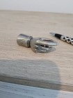 Hand Shaped Pewter Pen Holder — photo 2