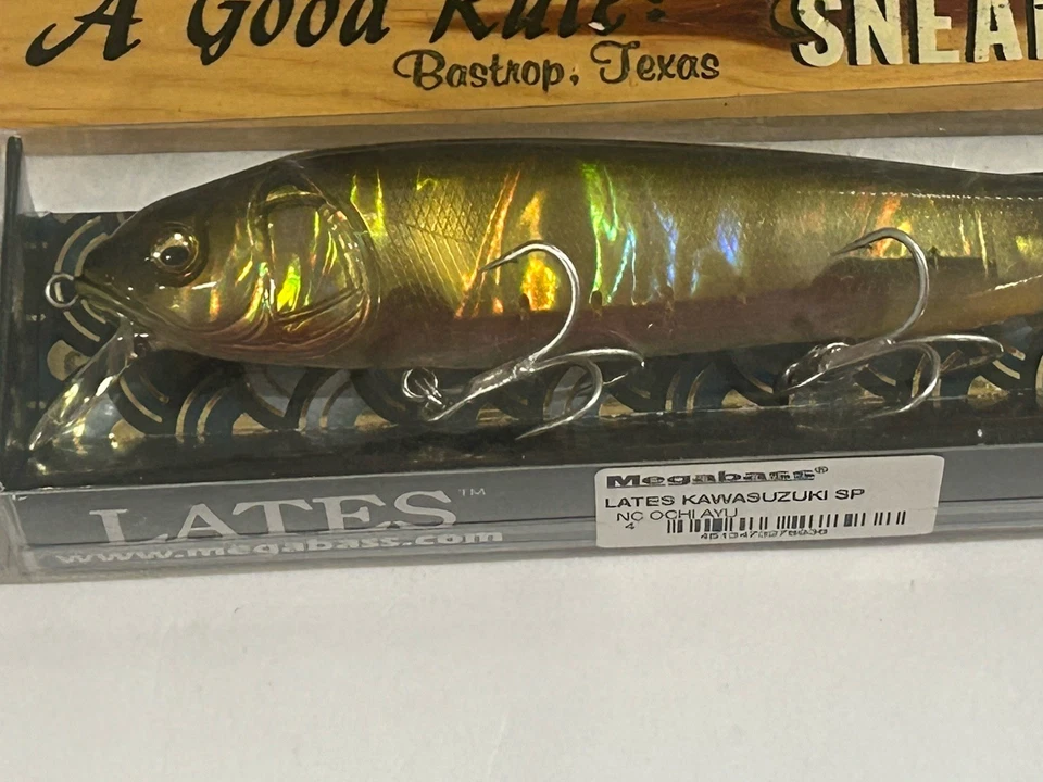 Megabass LATES KAWASUZUKI SP - ESPECIAL - PM OCHI AYU Color JERKBAIT SEÑUELO DE PESCA Foto 2 de 4