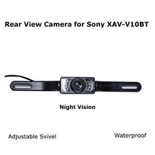 New Rear View Camera Backup License Plate Night for Sony XAV-V10BT XAVV10BT