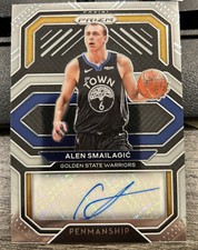 Alen Smailagic 2020-21 Panini Prizm Penmanship Auto #PE-ALE Golden State Warrior