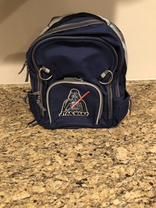 Pottery Barn Kids Star Wars Darth Vader Small Back Pack Book Bag