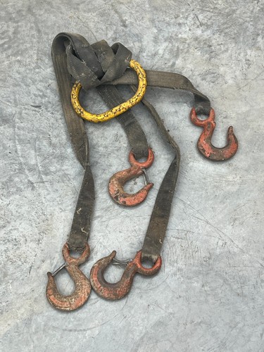 CC 27 USA WLL 4-1/2 TON Rigging Lifting Sling Bridle with 4 Hooks MADE IN U.S.A.