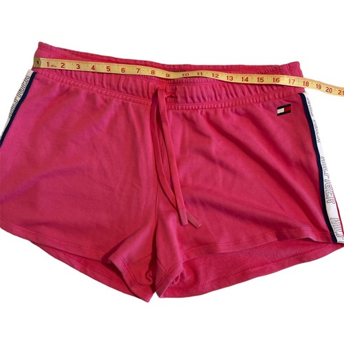 Damen Tommy Hilfiger Flag Short Üppiges Rosa Größe XL - Bild 2 von 8