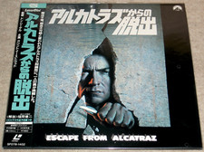 Clint Eastwood ESCAPE FROM ALCATRAZ Don Siegel JAPAN LASERDISC LD NTSC 1979 