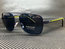 POLO RALPH LAUREN PH3138 930380 Matte Navy Blue Pilot 59 mm Men's Sunglasses