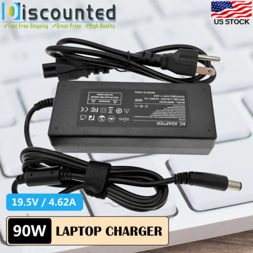 90W 19.5V AC Adapter Charger for Dell LA90PM130 YT886 C120H Power Supply 7.4mm
