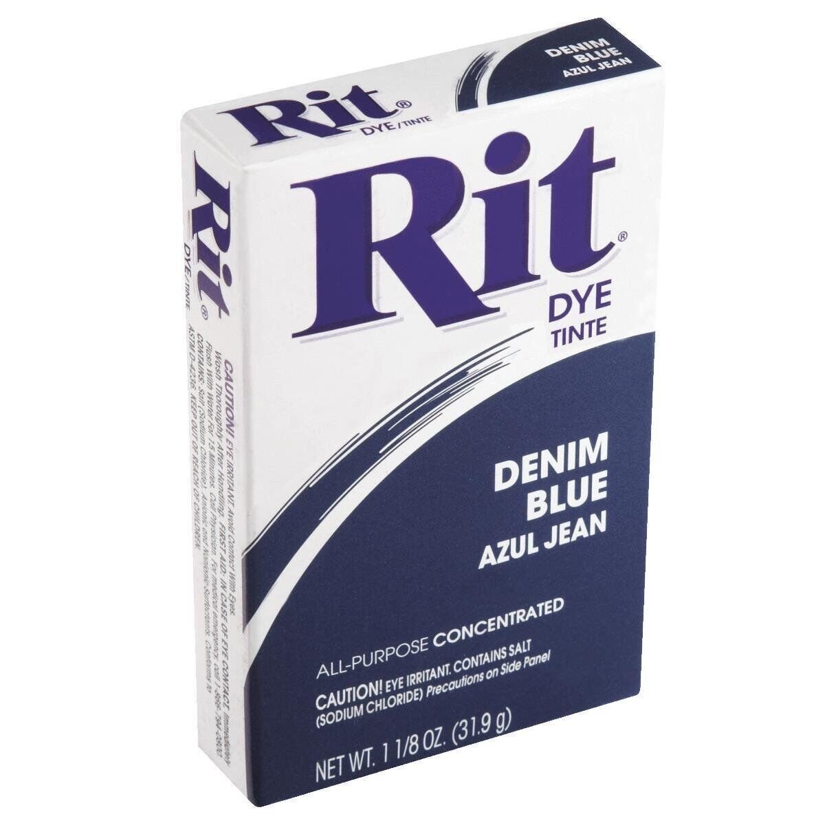 Rit Denim Blue Powder Dye 885967833607 | eBay