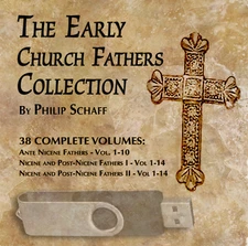 Early Church Fathers-Philip Schaff-ALL 38 VOLS-Christ-Bible-History-Nicene-USB