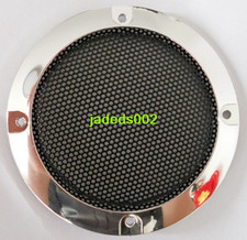 2pcs 4"inch car speaker net cover Speaker grill Decorative circle Chrome plating