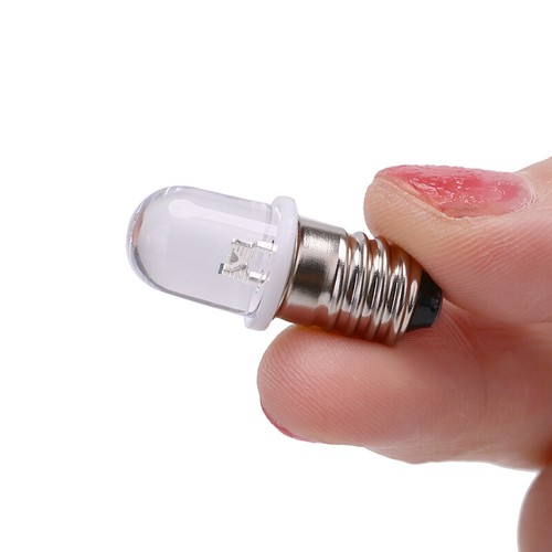 5Pcs E10 Led Bulb Dc 3V 4.5V Instrument Bulb Indicator Bulb Flashlight Bulb·J, - Picture 5 of 12