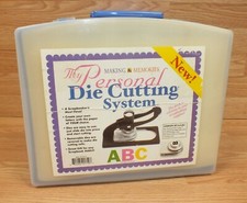 Making Memories My Personal Die Cutting System w/ 26 Uppercase Letter Dies READ