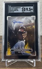2023 Panini Chronicles JACKSON MERRILL Origins SGC 9.5/10 AUTO 03/10 MLB Jersey#