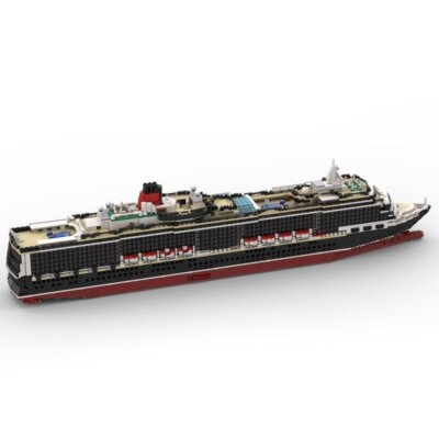 The Beautiful Panamax Cruise Ship 5196 teile Bausets Scale: 1:375 MOC-113635