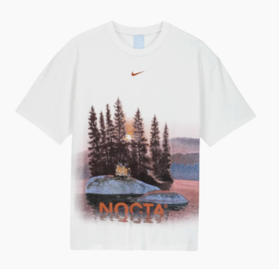 Nike x Drake Nocta Opal Reels Tee White FV7865-100 | eBay