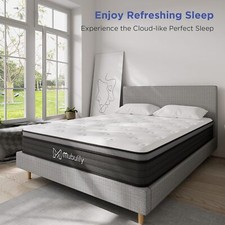 Gel Memory Foam Mattress 8 10 12 Twin Full Si...