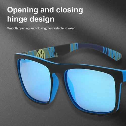 Gafas de sol polarizadas para hombres y mujeres retro cuadradas deportivas conducción ciclismo pesca - Imagen 14 de 20