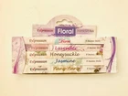 INCENSE STICKS GIFT PACK - FLORAL COLLECTION - 5 FRAGRANCES -  8 STICKS EACH