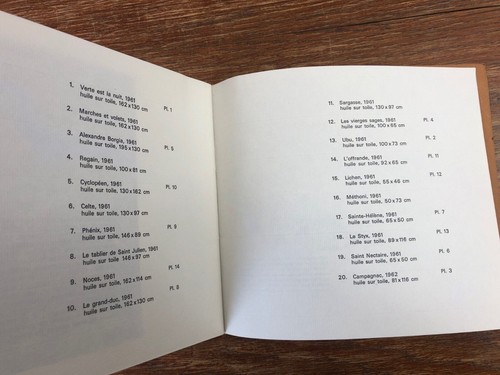 LOUTTRE Catalogue Exposition GALERIE JEANNE BUCHER (Mars 1962) - Picture 4 of 4