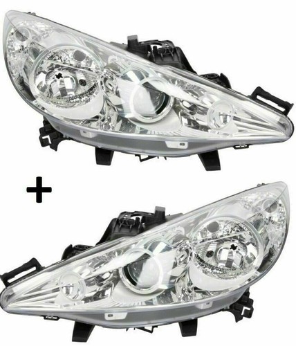 2 Phares Avant Complets TYC (droit+gauche) Avec Moteurs - Ford Fiesta VI 2008 - Halogène