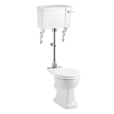 Burlington Medium Level Toilet WC Traditional
