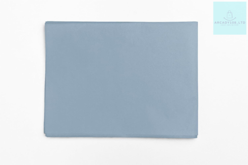 Feuilles de papier tissu vintage de couleur InsideMyNest qualité supérieure 75 x 50 cm bleu, - Photo 1/5