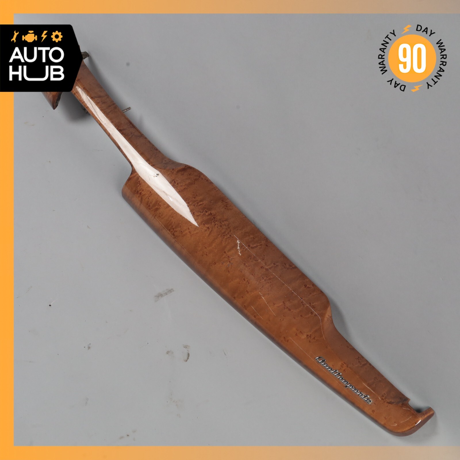 14-17 Maserati Quattroporte M156 Center Dashboard Dash Trim Molding Wood OEM