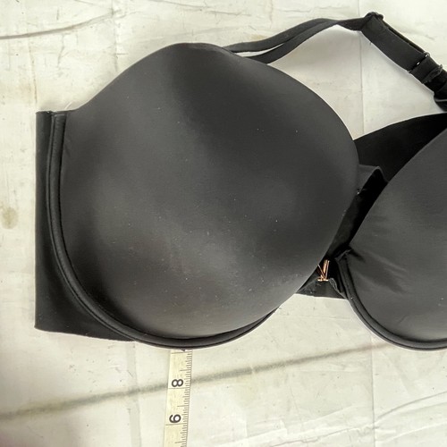 Victoria's Secret Pure Black Sexy Illusions Lined Demi Front Close Bra - Picture 8 of 8