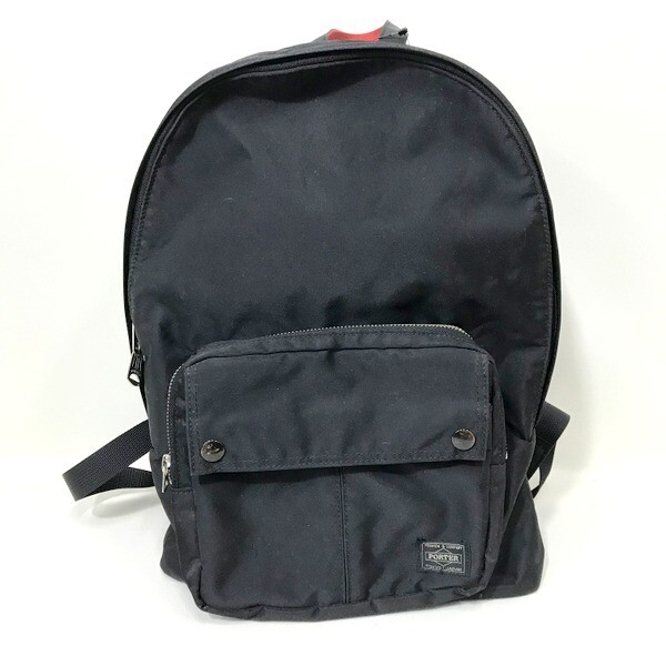 ya08 Porter Super Nylon Day Pack Elfin Backpack Casual Men'S Black Bag B3003