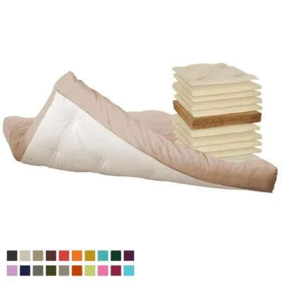 futon noix de coco et laine vierge. Vita-line modèle 7 - Photo 1/3