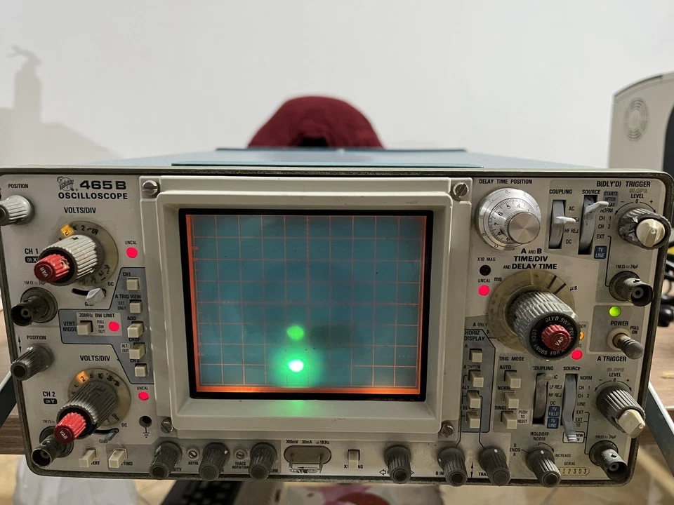 Tektronix 465B Analog Oscilloscope - Image 2 of 4