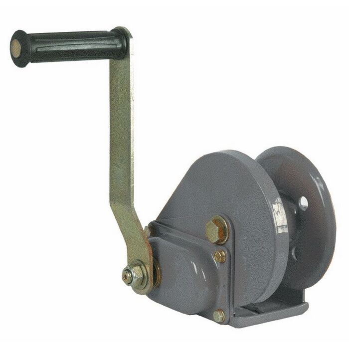 Argano a Manovella Autofrenante Portata Oriz./Vert. 540/160 kg Ø tamburo 50mm