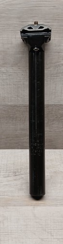 Promax Bike Bicycle Bike Seatpost seat post 31.6 mm o.d. 300mm length Black - Picture 4 of 7