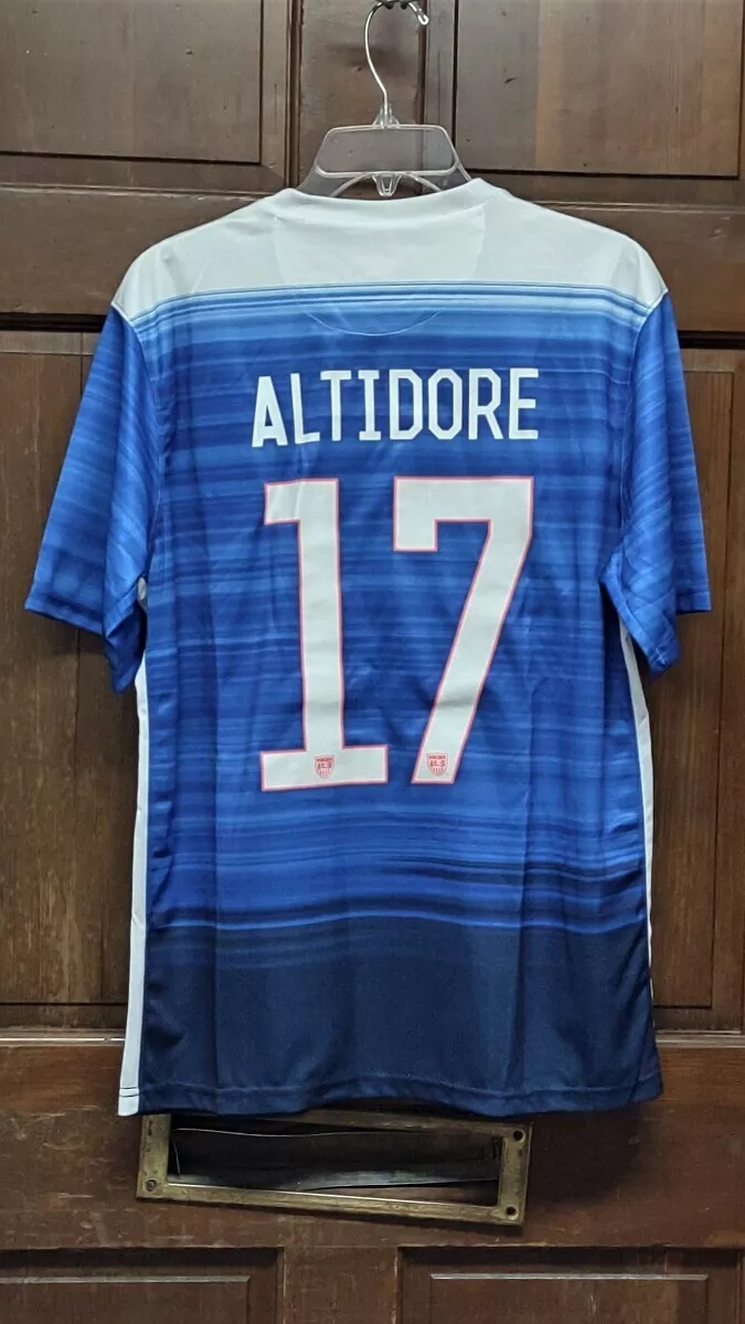 NWT Nike Dri Fit USA USMNT Jozy Altidore 17 Soccer Jersey Shorts Men s Size L