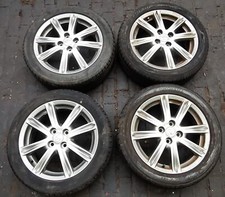 JUEGO COMPLETO DE LLANTAS DE ALEACIÓN CON NEUMÁTICOS TOYOTA YARIS SR 12-13-14-15-16 16 PULGADAS