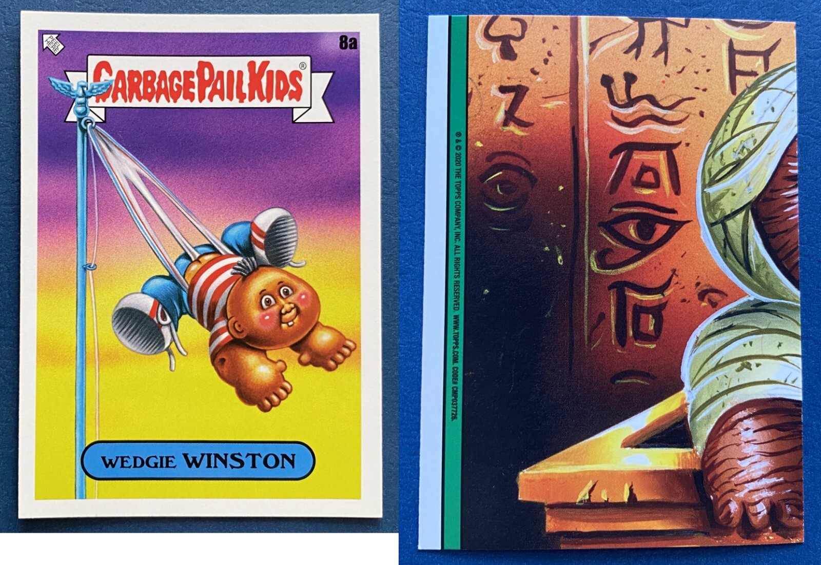 2020 Topps Garbage Pail Kids Late To School #8a Wedgie Winston front
