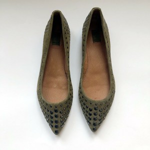frye sienna studded ballet flat