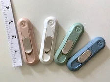 4 Pack Small Utility Knife Box Cutter Opener Easy Slide Retractable Blade New