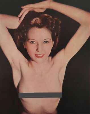 .Super Rare Original 1930s John Everard Multi Colour Process Female Nude #4