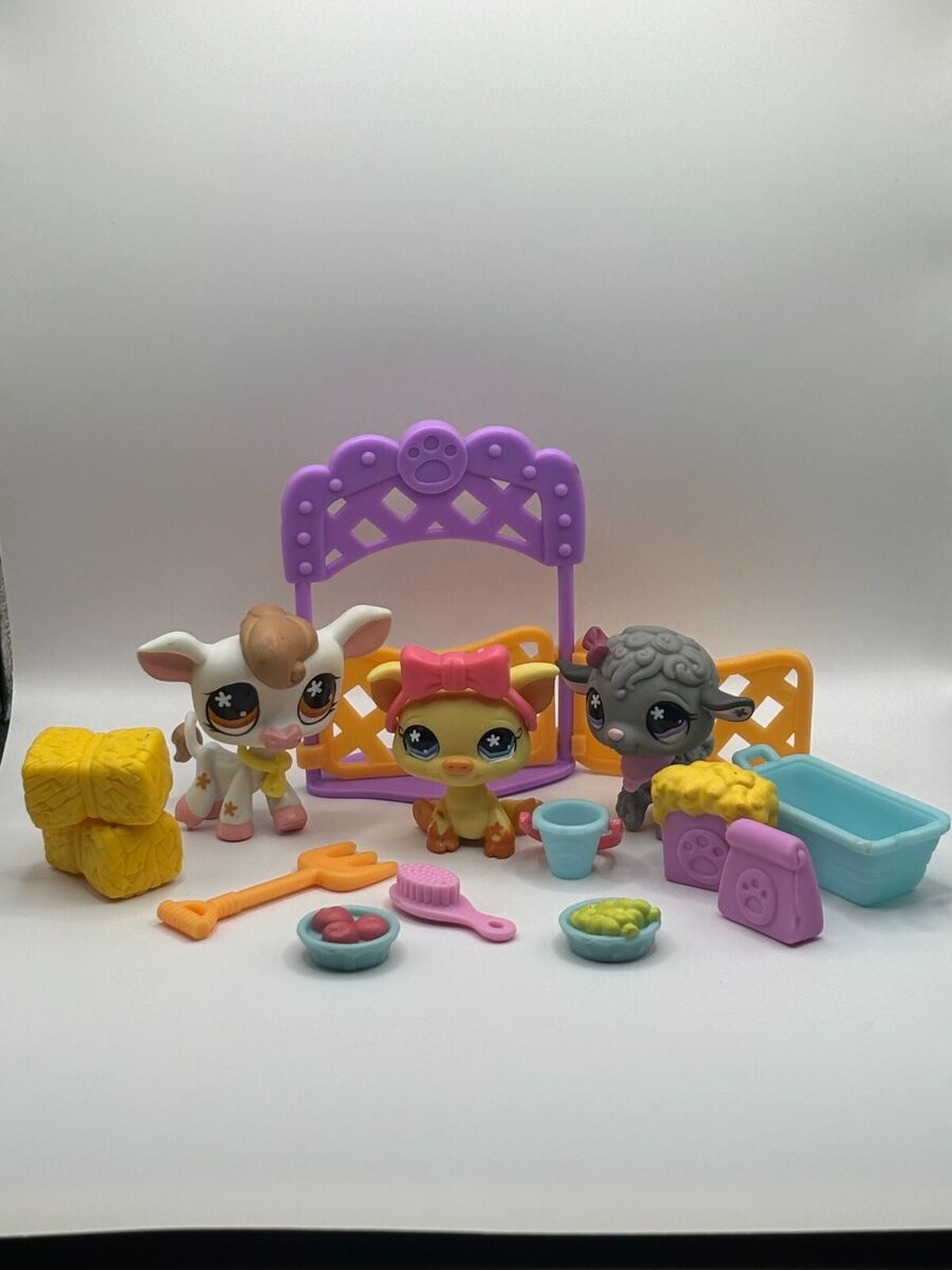 Littlest Pet Shop #475, #476, & #477 Petting Zoo Littlest Pet Shop #475, #476, & #477 Petting Zoo