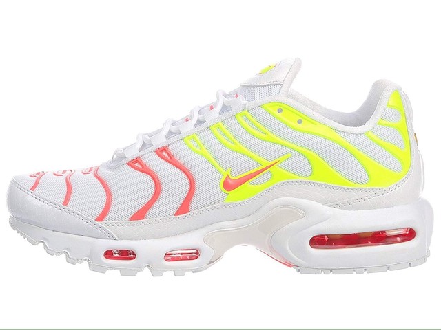 nike air max plus womens white hot punch