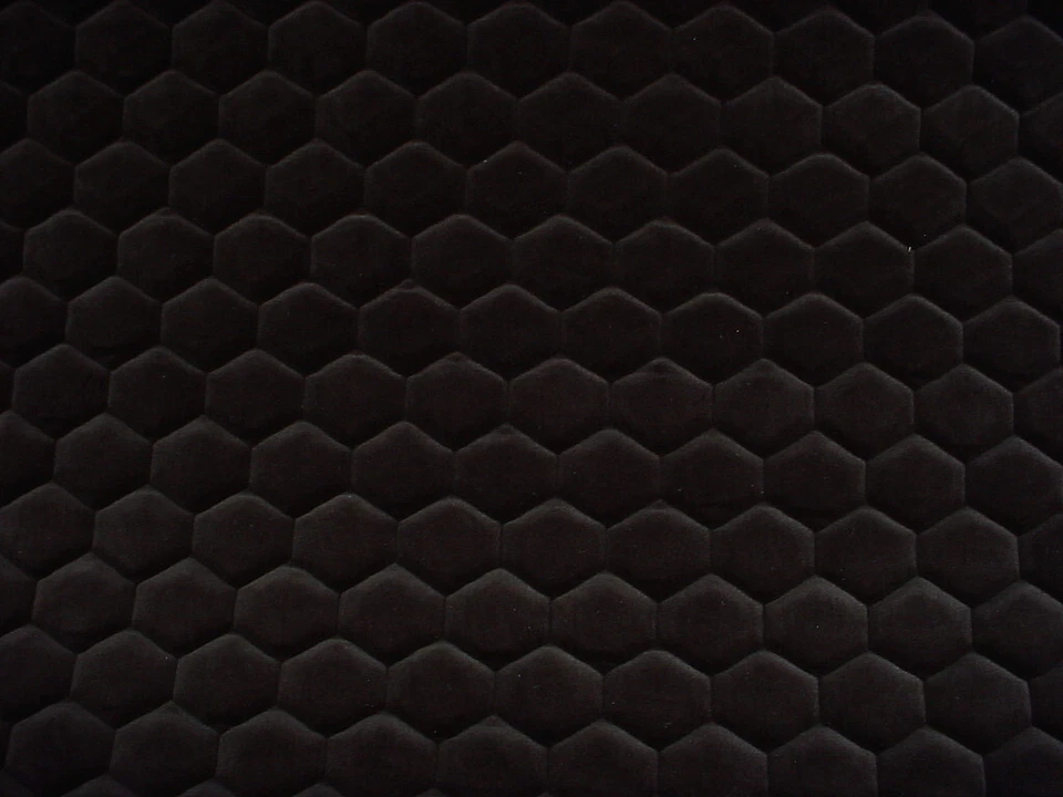 Tecido para estofados 6Y Romo Kirkby K5149 Cloud Espresso veludo matelasse cortina - Imagem 2 de 4