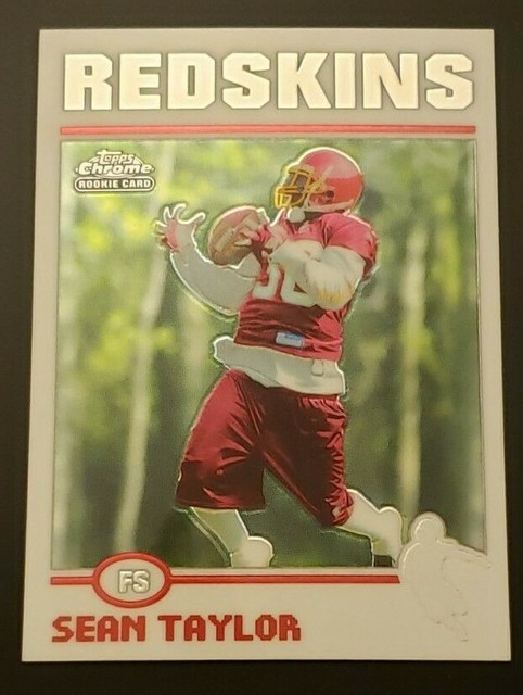 SEAN TAYLOR Miami Hurricanes 2004 PRESTIGE ROOKIE CARD Playoff RC 