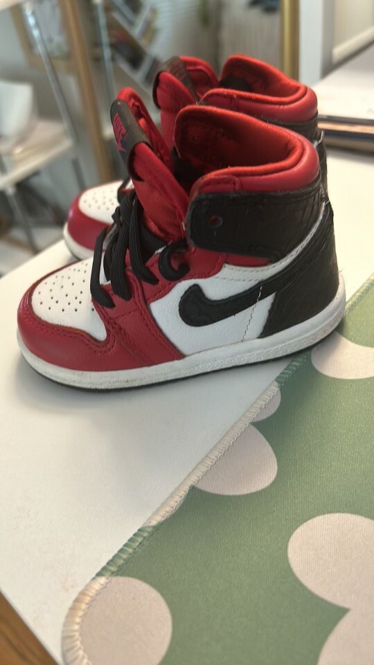 Jordan 1 Retro High OG Chicago Lost and Found (TD) Size 4C | eBay