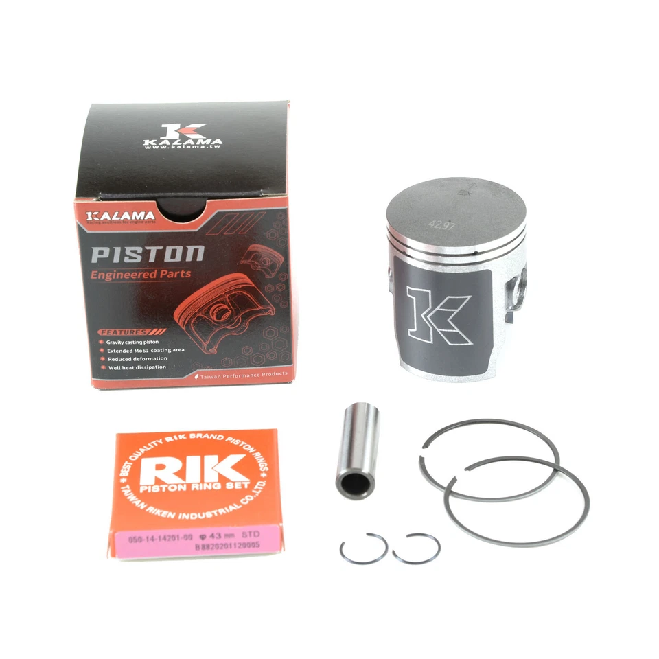 ДЛЯ KAWASAKI KX60 KX 60 86-03 верхний нижний конец двигателя комплект для восстановления поршневой рукоятки - Изображение 4 из 4